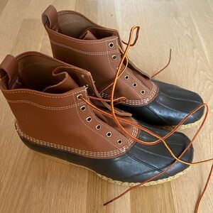 Men’s LL BEAN DUCK BOOTS.  NOT LINED. New never worn.